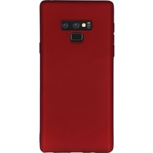 Smcase Samsung Galaxy Note 9 Kılıf Premier A+ Kalite Silikon Kırmızı