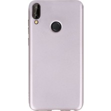 Smcase Huawei Honor Play Kılıf Premier Esnek Lüx Silikon+Nano Glass Bronz