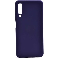 Smcase Samsung Galaxy A7 2018 A750F Kılıf Premier Silikon Lacivert