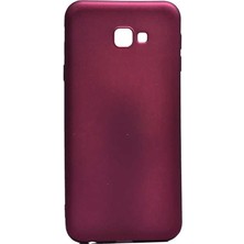 Smcase Samsung Galaxy J4 Plus Kılıf Premier Silikon Mürdüm