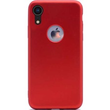 Smcase Apple iPhone Xr Kılıf Premier Esnek Lüx Silikon Kırmızı
