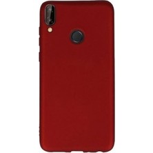Smcase Samsung Galaxy A20 Kılıf Premier Silikon Esnek Arka Koruma Kırmızı