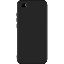 Smcase Huawei Honor 7s Kılıf Premier Silikon Esnek Arka Koruma Siyah