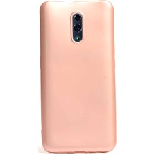 Smcase Oppo Reno Kılıf Premier Silikon Esnek Arka Koruma Bronz