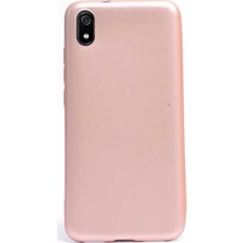 Smcase Xiaomi Redmi 7A Kılıf Premier Silikon Esnek Arka Koruma Bronz