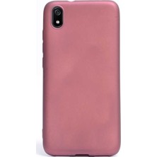 Smcase Xiaomi Redmi 7A Kılıf Premier Silikon Esnek Arka Koruma Mürdüm