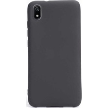 Smcase Xiaomi Redmi 7A Kılıf Premier Silikon Esnek Arka Koruma Siyah