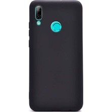 Smcase Huawei Honor 10 Lite Kılıf Premier Silikon Esnek Arka Koruma Siyah
