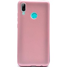 Smcase Huawei Honor 10 Lite Kılıf Premier Silikon Esnek Koruma+Nano Glass Bronz
