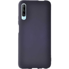 Smcase Huawei P Smart Pro 2019 Kılıf Premier Silikon Esnek Koruma Siyah