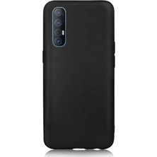 Smcase Oppo Reno 3 Pro Kılıf Premier Silikon Esnek Koruma Siyah