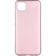 Smcase Realme C11 Kılıf Premier Silikon Koruma+Nano Glass Bronz