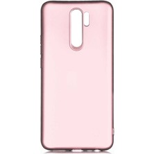 Smcase Xiaomi Redmi 9 Kılıf Premier Silikon Koruma+Nano Glass Bronz