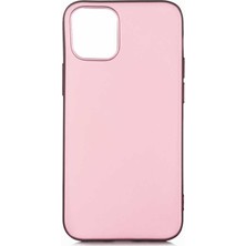 Smcase Apple iPhone 12 Pro Max Kılıf Premier Mat Silikon Esnek Koruma+Nano Glass Bronz