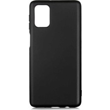 Smcase Samsung Galaxy M31S Kılıf Premier Silikon Esnek Koruma Siyah