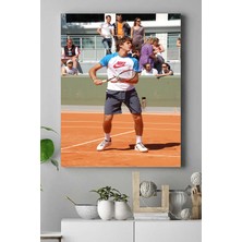 Postermanya Juan Martin Del Potro Kanvas Tablo 21 x 30 cm