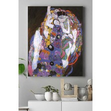 Postermanya Klimt - The Virgin Sanatsal Kanvas Tablo 21 x 30 cm