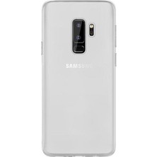 Smcase Samsung Galaxy S9 Plus Kılıf Süper Silikon Esnek Kılıf Şeffaf