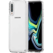 Smcase Samsung Galaxy A50s Kılıf Coss Sert Kapak Şeffaf