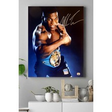 Postermanya Mike Tyson Dövüş Kanvas Tablo 21 x 30 cm