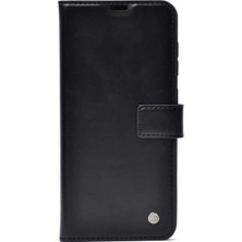 Smcase General Mobile Gm 20 Pro Kılıf Kar Delüx Cüzdan Kartvizitli Kopçalı Siyah
