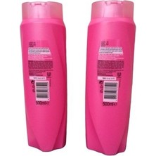 Elidor Güçlü Parlak Şampuan 2x500 ml