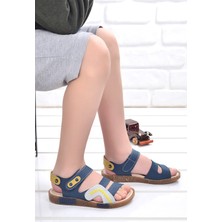 Şirin Bebe Kiko Şb 2498-07 Orto Pedik Erkek Çocuk Sandalet Terlik