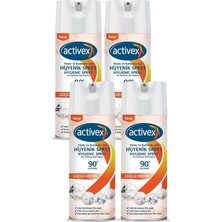 Activex Hijyenik Kumaş Ve Yüzey Spreyi 400 ml x 4