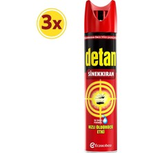 Detan Sinekkıran Su Bazlı 275 ml x 3