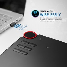 XP-Pen Deco 03 Wireless 2.4G Grafik Çizim Tableti (Yurt Dışından)