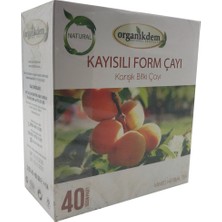 Organikdem Kayısılı Form Çayı 40'lı