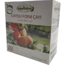 Organikdem Kayısılı Form Çayı 40'lı