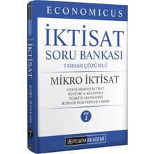 Pegem Akademi Yayıncılık 2021 KPSS A Grubu Economicus Mikro İktisat Tamamı Çözümlü Soru Bankası (cilt 1) - Dilek Erdoğan Kurumlu