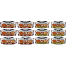 N&d Pumpkin 12 Adet (6-Bıldırcın+6-Ördek)Yetişkin Kedi Yaş Mama 80 gr