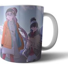 Pixxa Yuru Camp - Laid-Back Camp Kupa Bardak Model 2