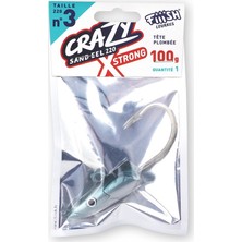 Crazy Sandeel CSE220X Strong CSE540 100GR Blue Nacre Jighead