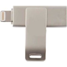 Powerway 32GB Iphone Otg Metal Flash Bellek Usb2.0