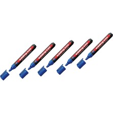 Edding Permanent Markör E-330 Mavi 5'li