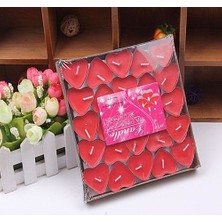 Partioutlet 55 Paket Kalp Tealiht Mum