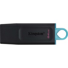 Kingston 64GB USB 3.2 Exodia Datatraveler Exodia (Black + Teal)