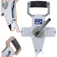 Master Saplı Metre Arazi Metresi Tipi Çelik Şerit Metre 30 M