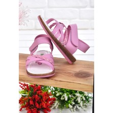 Kiko Şb 2311-20  Kız Çocuk Bebe Sandalet Terlik