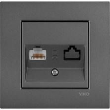 Viko Füme Telefon Prizi Artline Novella