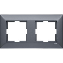 Viko Füme Ikilii Çerçeve Artline Trenda