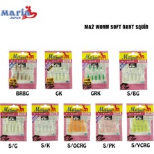 Maria Ma2 Worm Soft Dart Squid 2 50MM