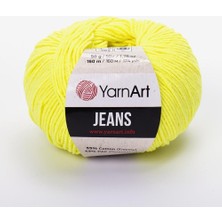 Yarnart Jeans Neon Sarı - 58