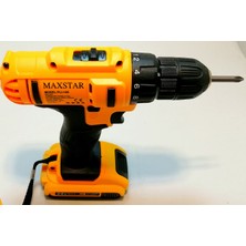 Maxstar 24V Şarjlı Matkap - Maxstar