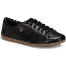 U.S. Polo Assn. Jojo 1fx Siyah Hakiki Deri Günlük Kadın Ayakkabı