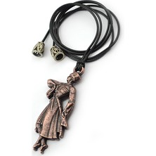 Anahtarlık Sepeti Erkek Figürlü İpli Kolye