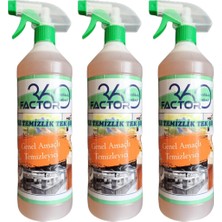 FACTOR360 Çok Amaçlı Genel Temizleyici F35 3'lü Paket (3 Litre)